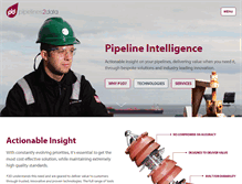 Tablet Screenshot of pipelines2data.com